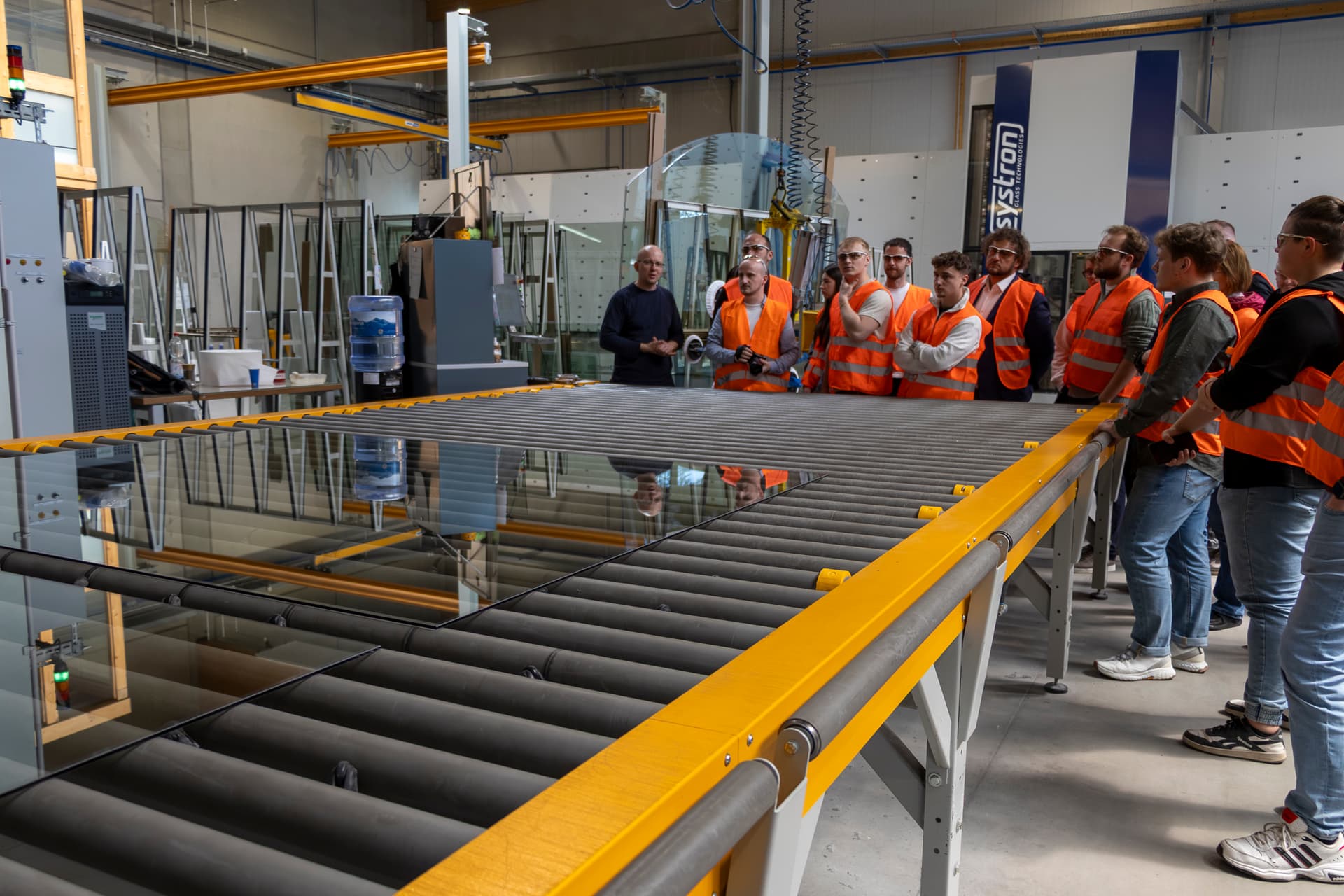 Záver exkurzie v INTERPANE-ISOLIERGLAS, Parndorf (24.4.2026)